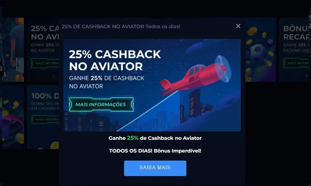 cashback voor aviator spelers